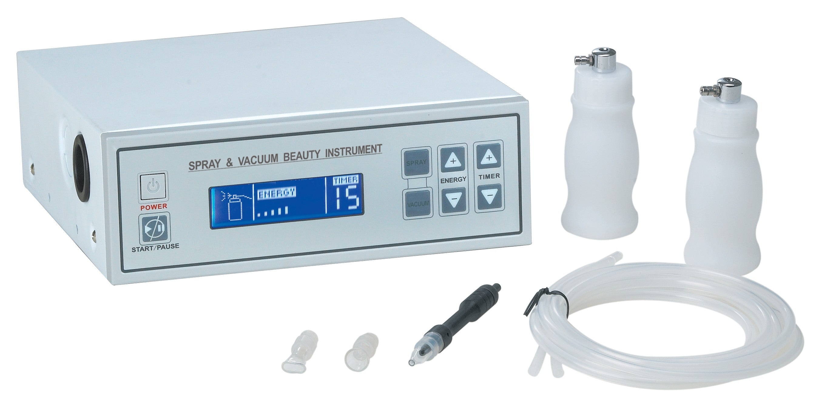 VACUUN, Succión y pulverización.