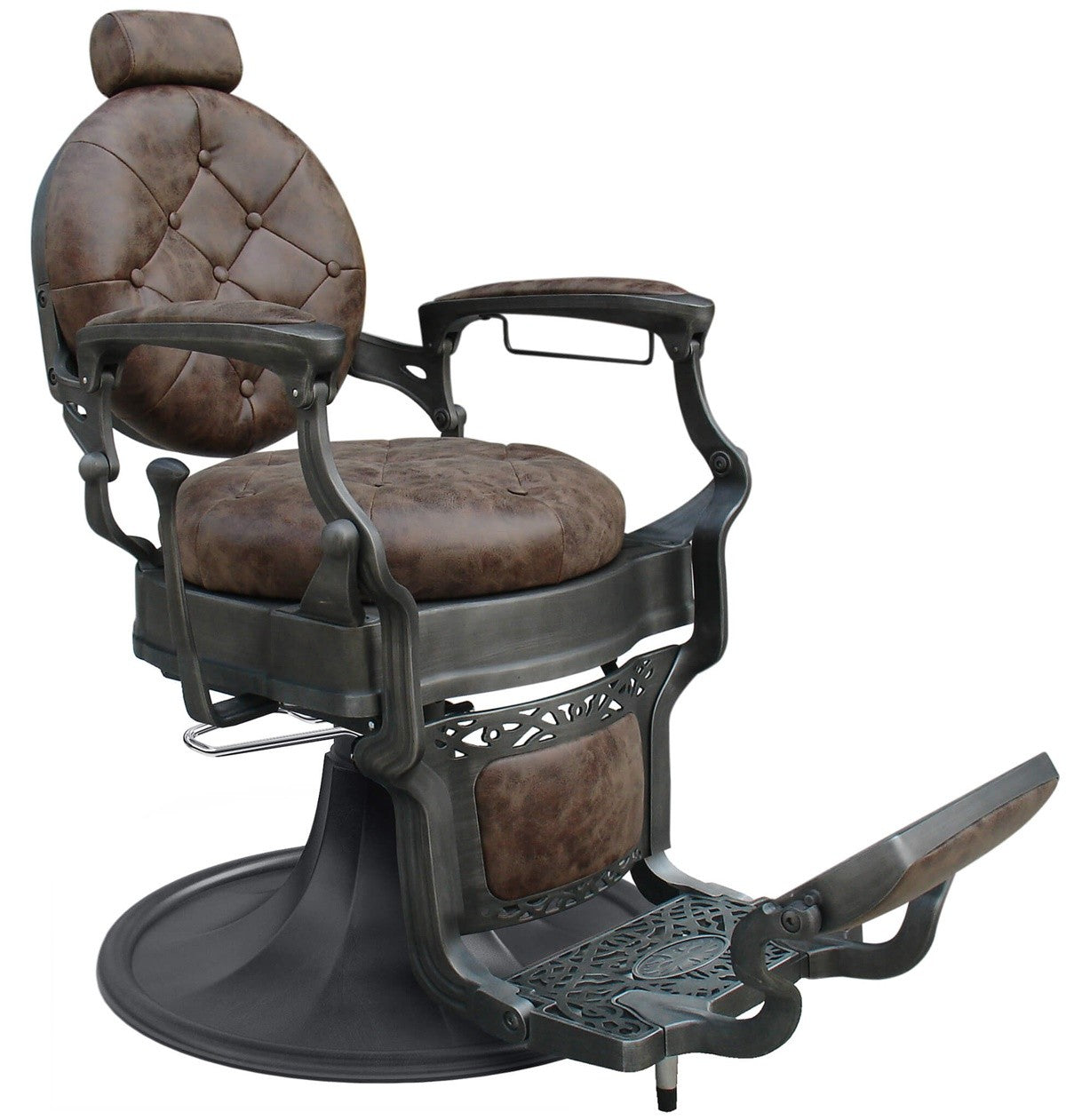 Sillón Barbería Clint marron