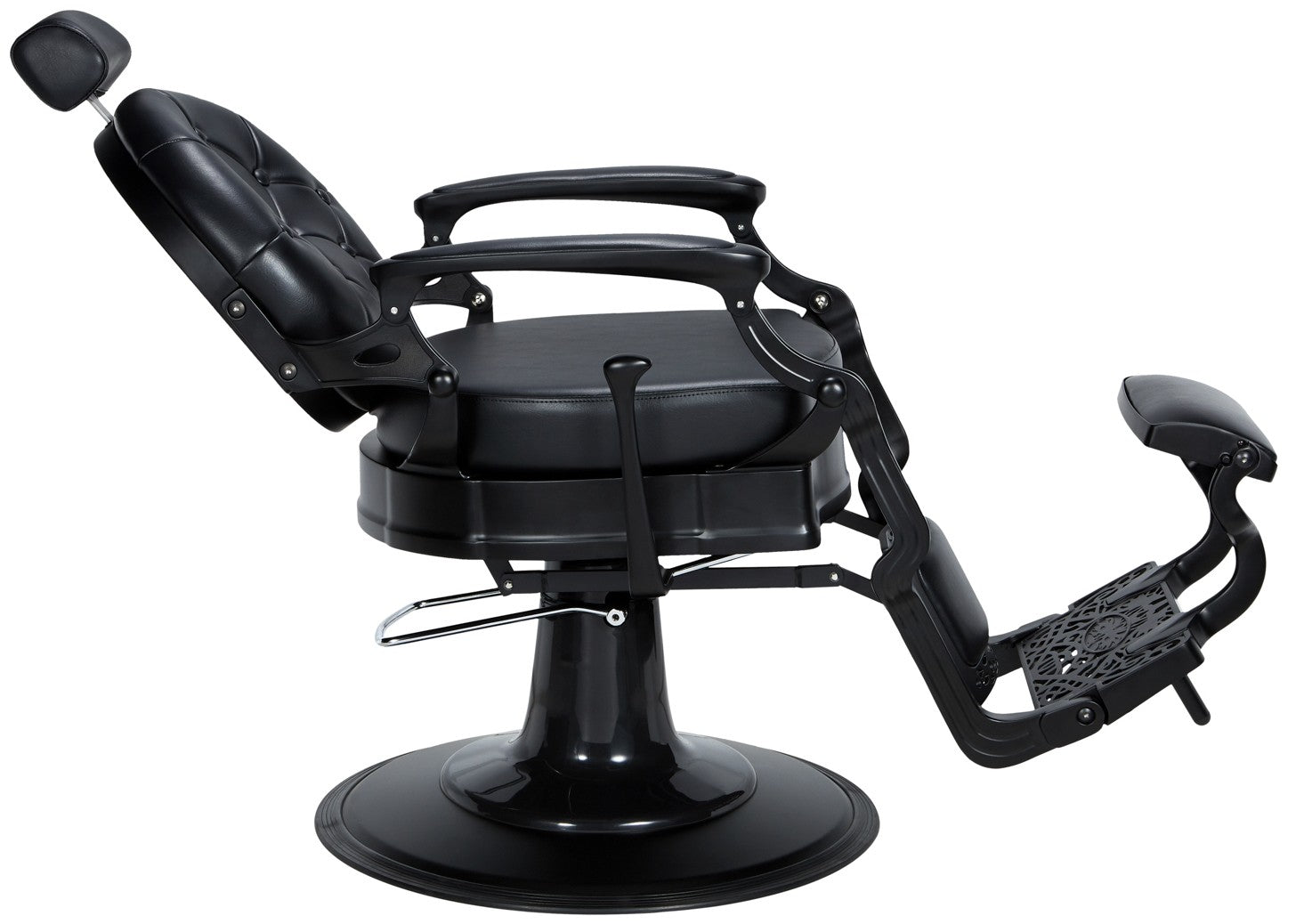 Sillón de barbería Check negro