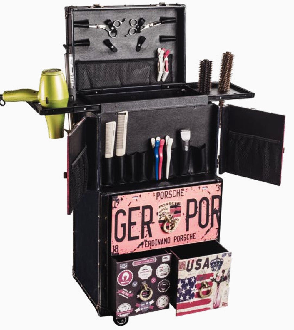 Carrito maletín con ruedas Barbero