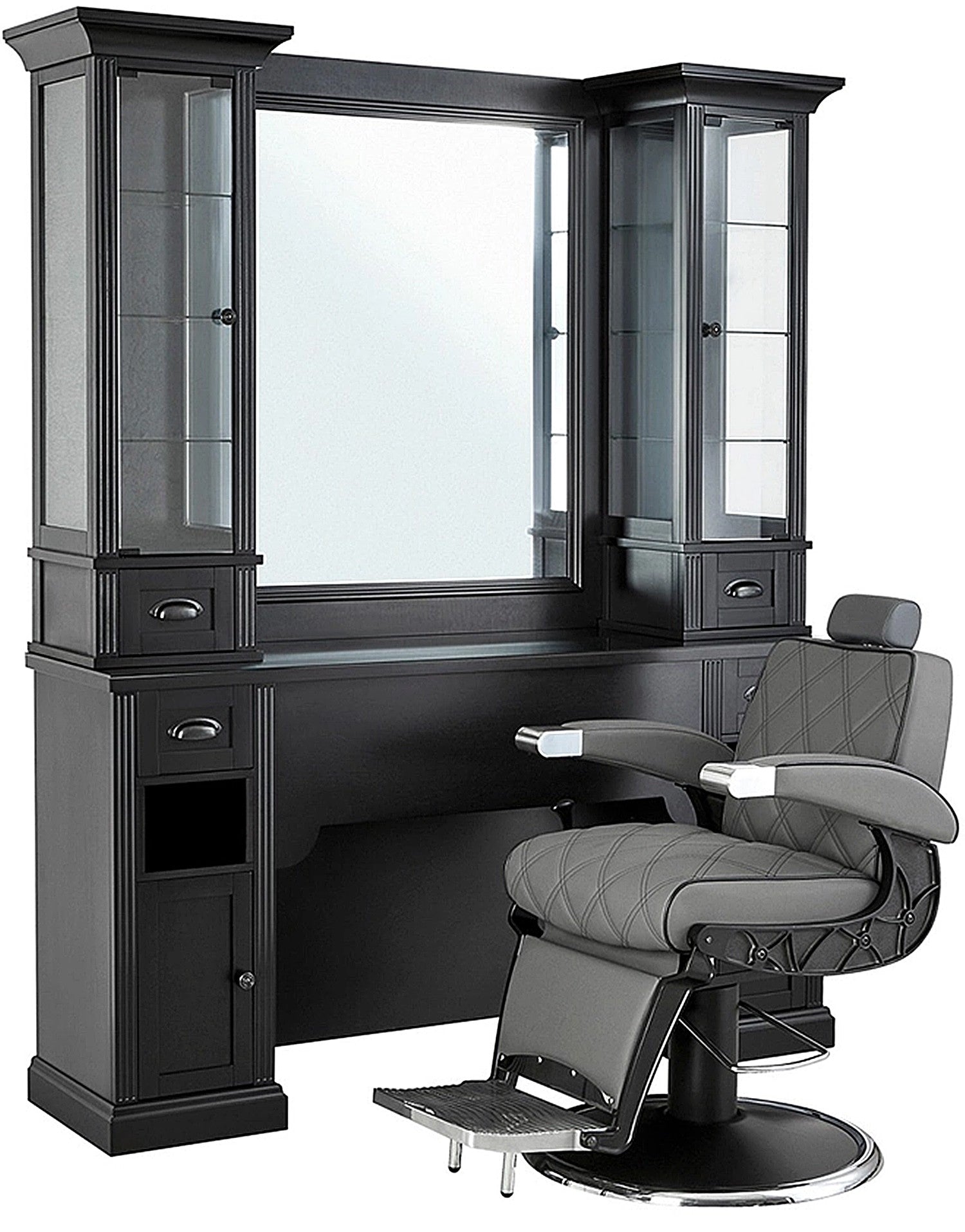 Tocador espejo barbero William