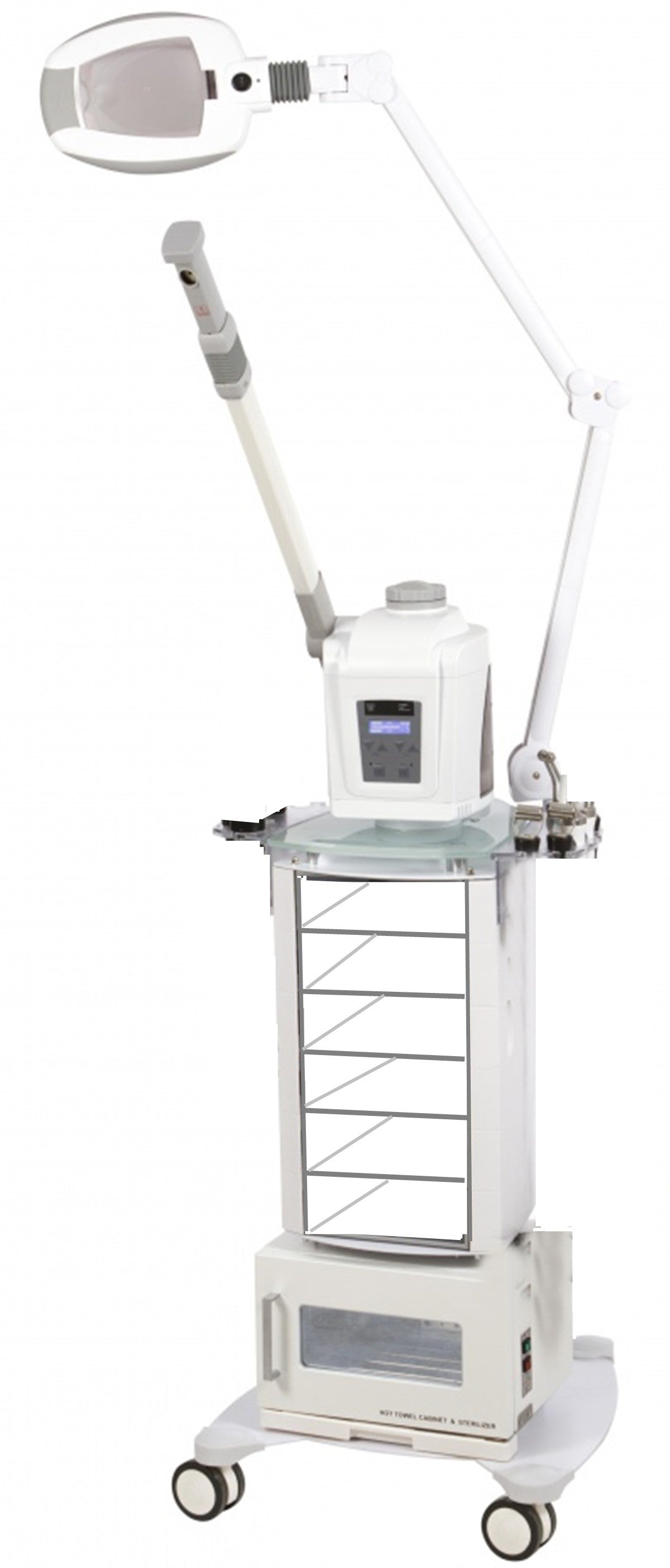 Torre multifuncional cabina estética