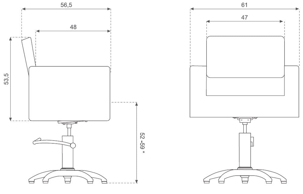 Sillón de Peluquería Orión