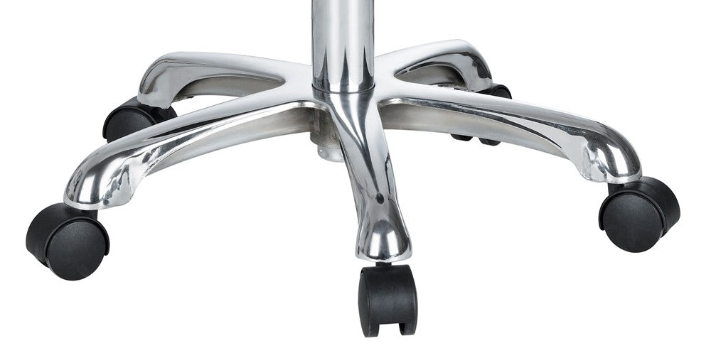 Taburete con respaldo estética multi/posición.