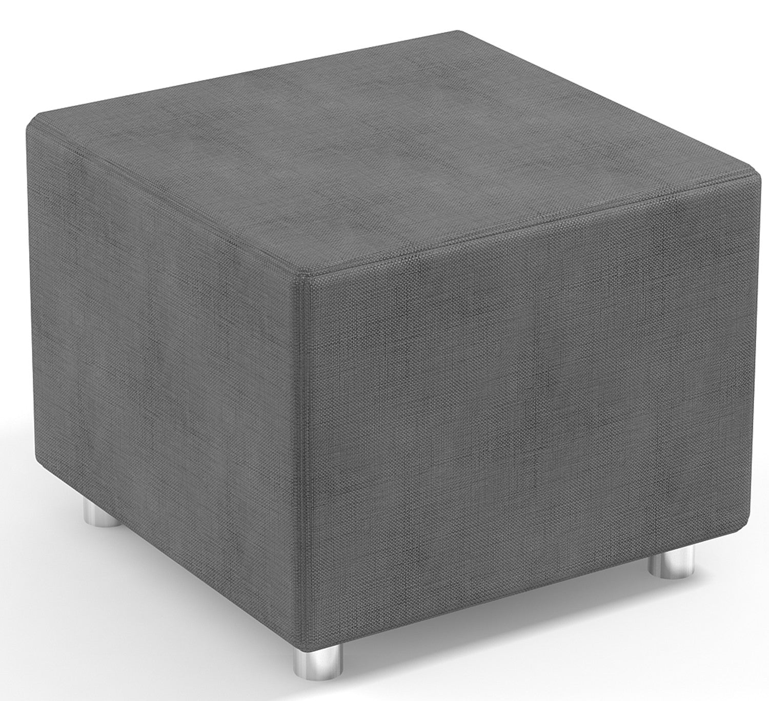 Sillón puff Cube gris