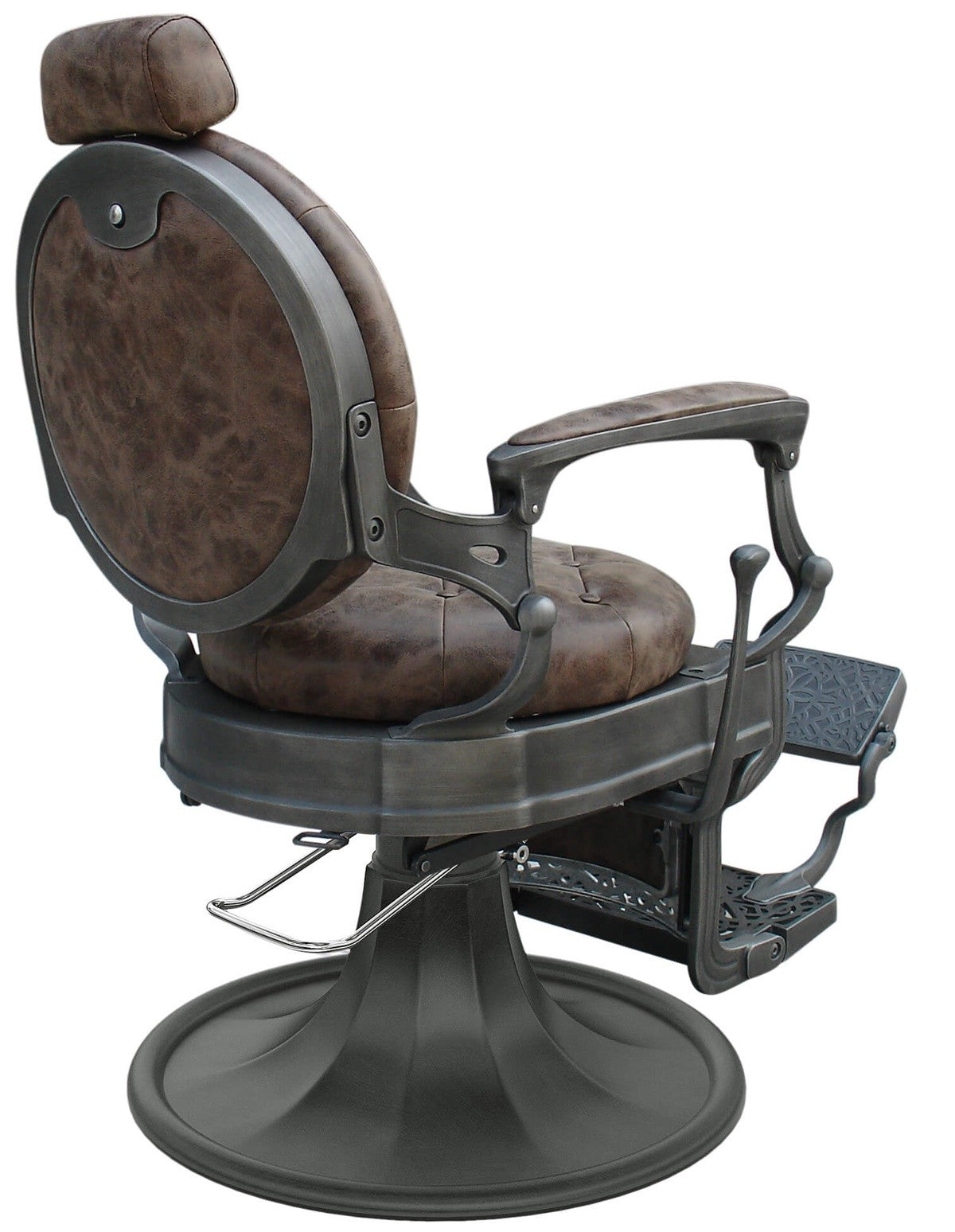 Sillón Barbería Clint marron