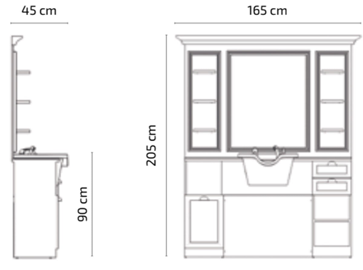 Espejo tocador de Barbero Jules