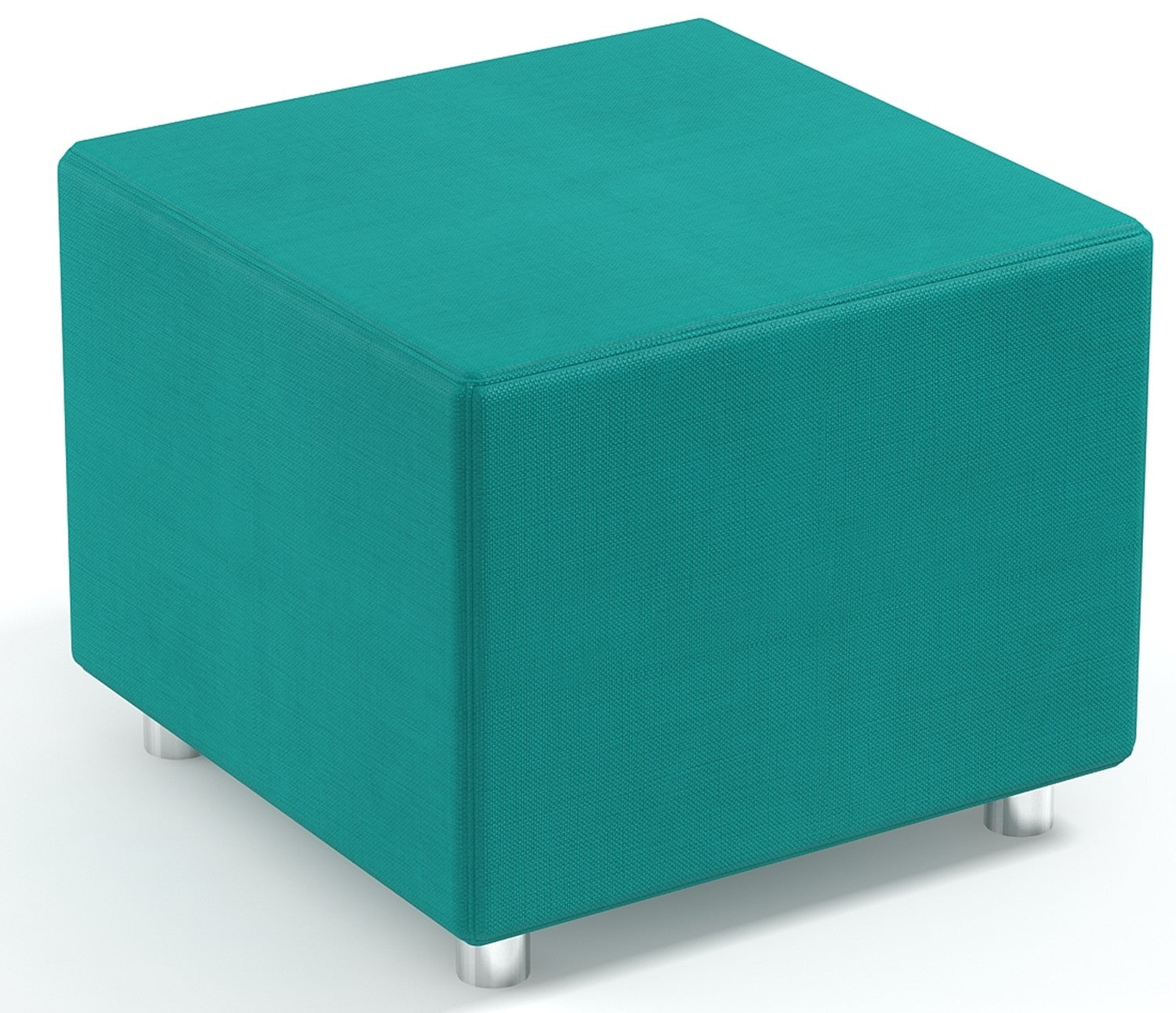 Sillón puff Cube Turquesa