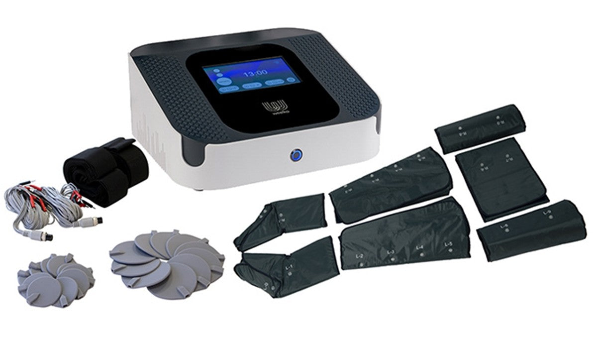 Presoterapia más electroestimulación y termoterapia