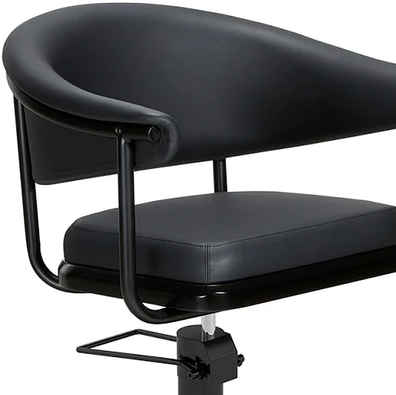 Silla tocador peluquería Lyra Negra