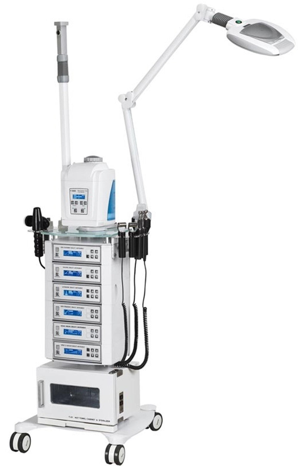 Torre multifuncional cabina estética