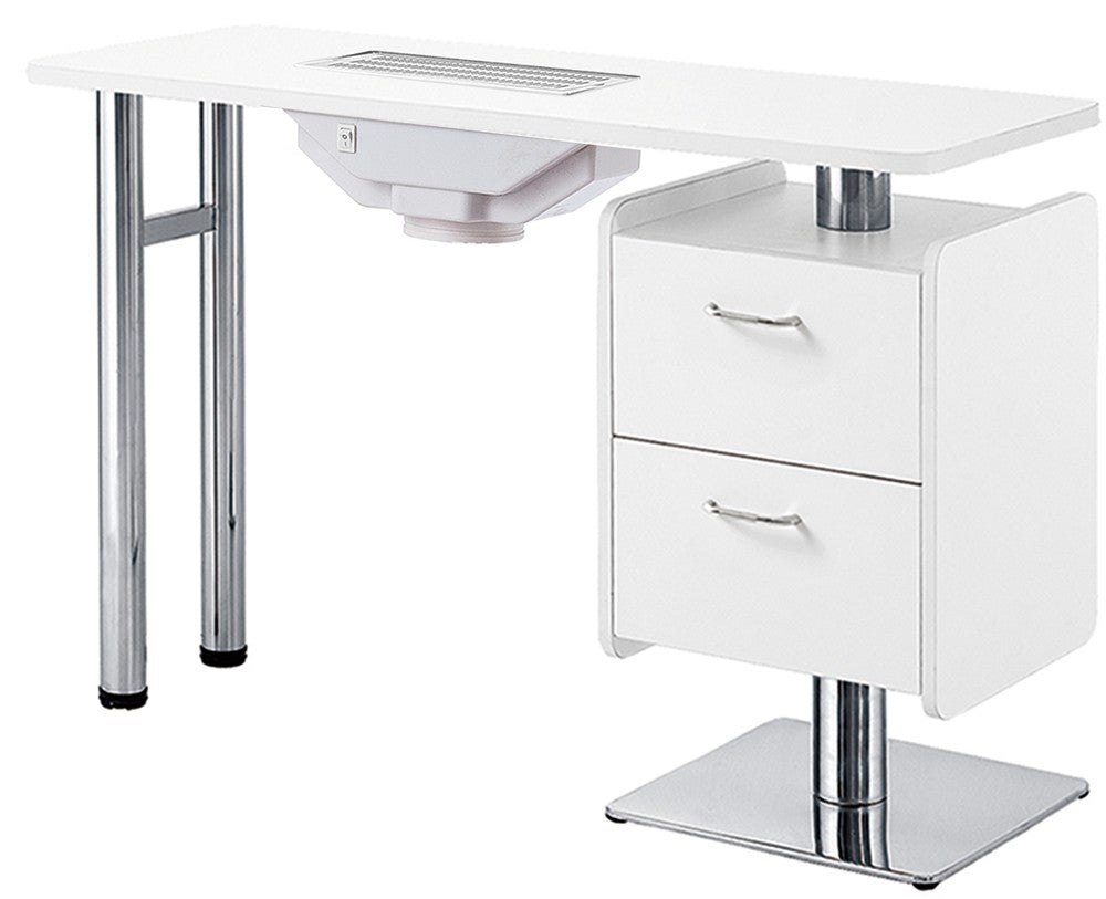 Mesa de manicura con aspirador Hale