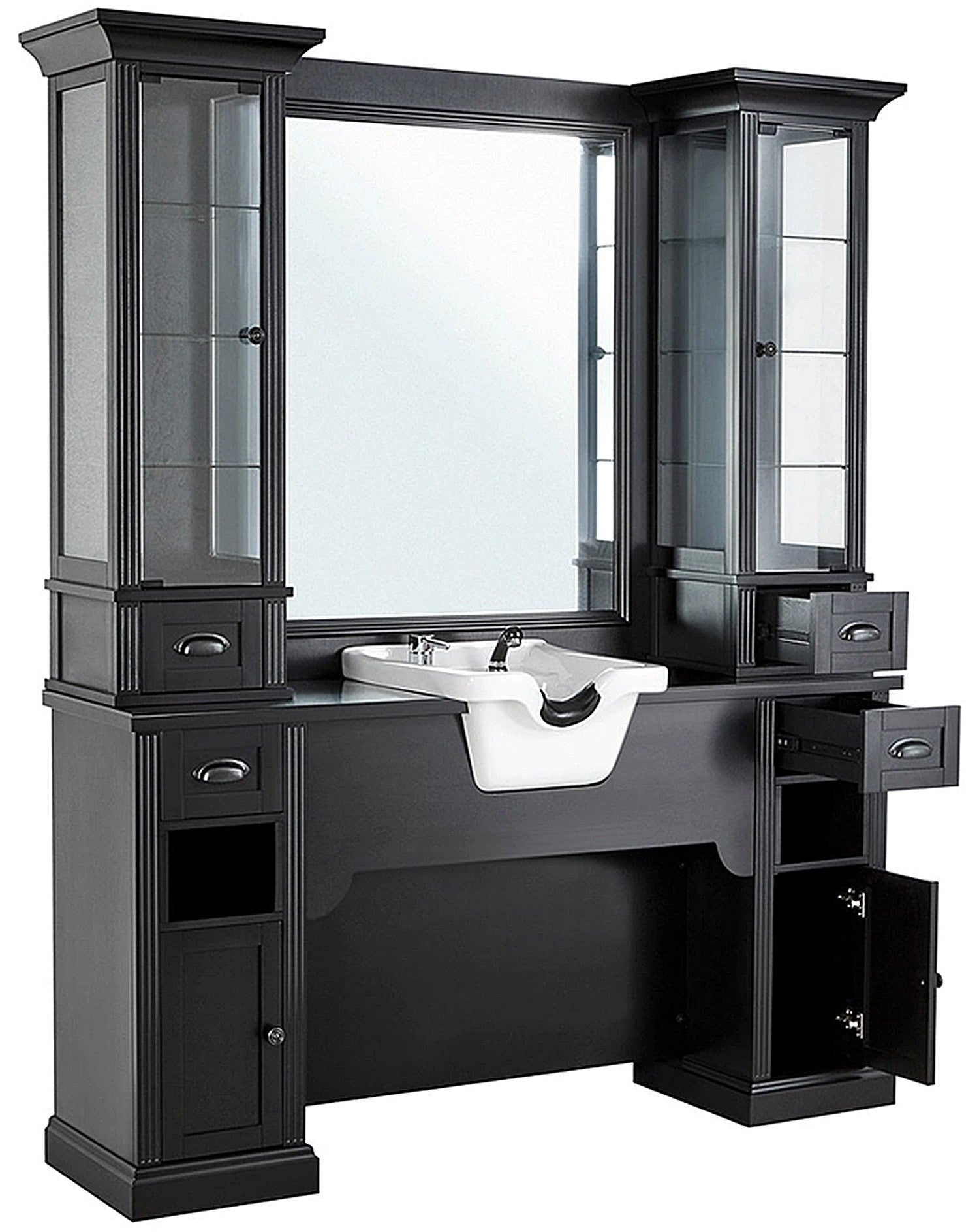 Tocador espejo barbero William