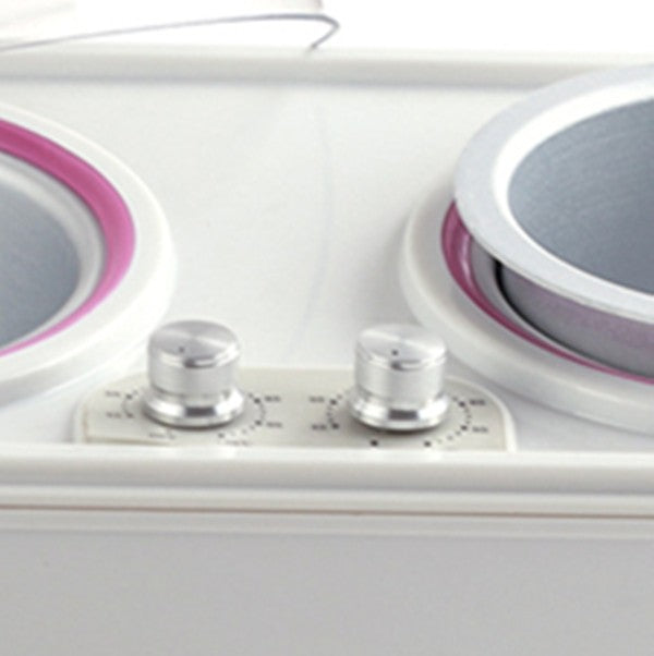 Calentador de cera en lata