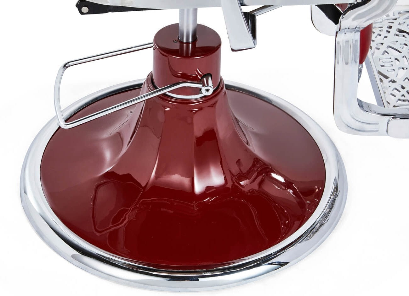 Sillon barbero Kirk Rojo