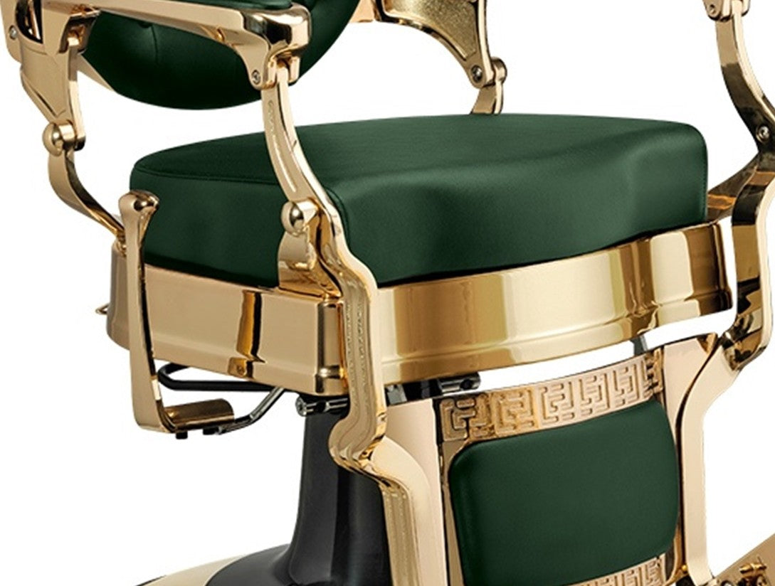 Sillón Barbero Buzz Gold Verde