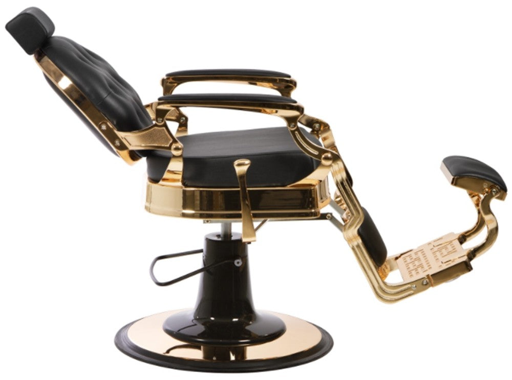 Sillón Barbero Barber CHECK Gold