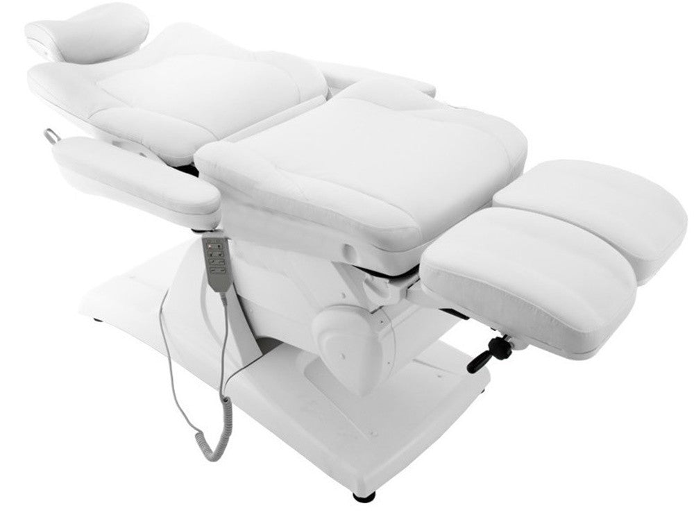 Sillón podologia eléctrico Sadira blanco 3 motores