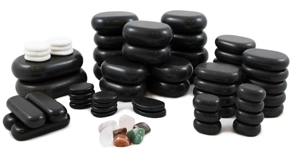 Piedras de Basalto masajes maxi