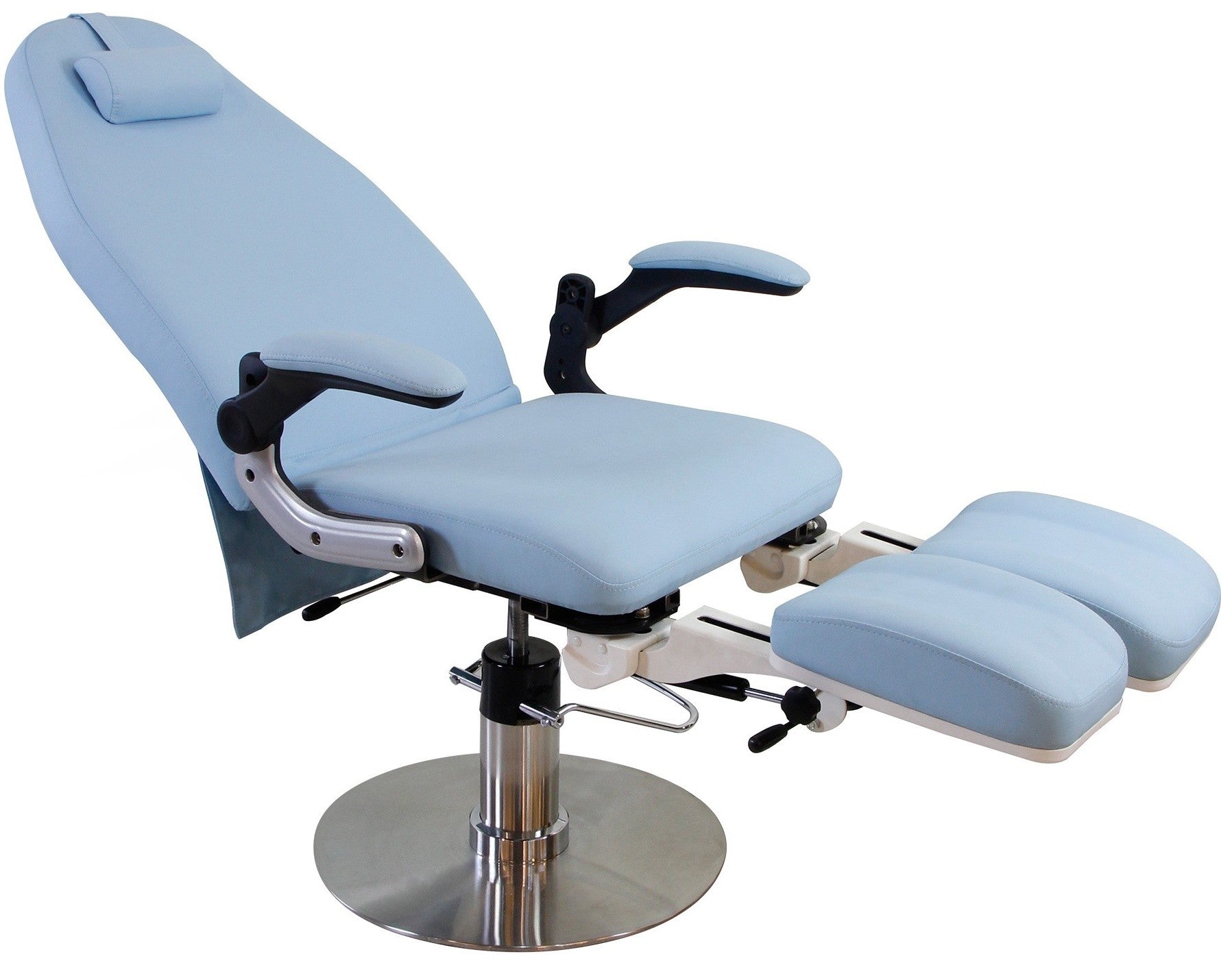 Sillón Alcor de pedicuras Hidraulico Azul