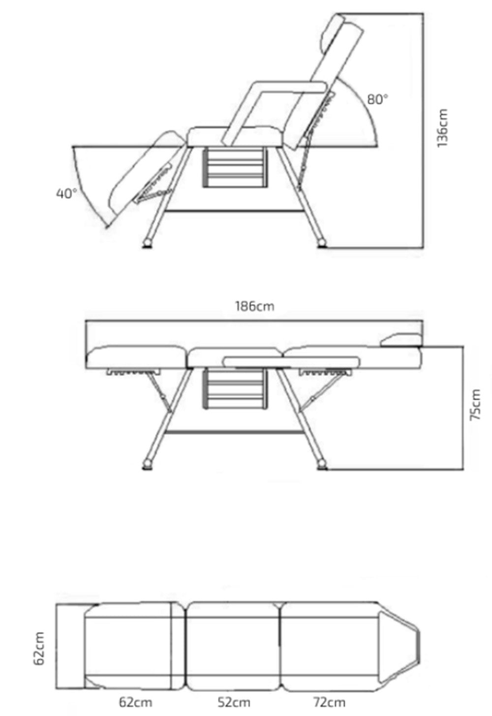 Camilla Rachel con cajonera