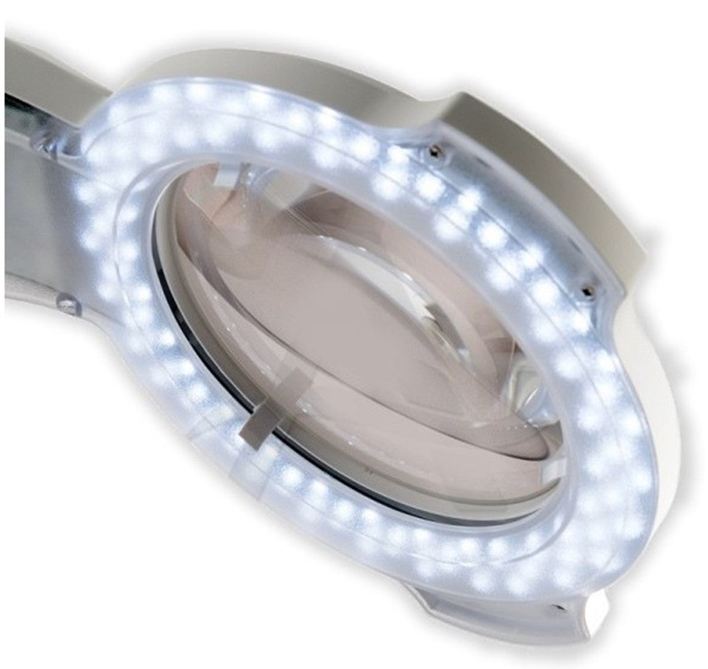 Lupa estetica Leds 5 dioctrias pinza
