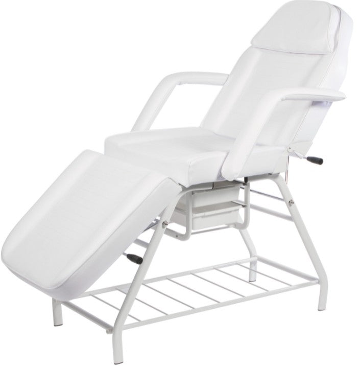 Camilla para estética 3 cuerpos con cajones