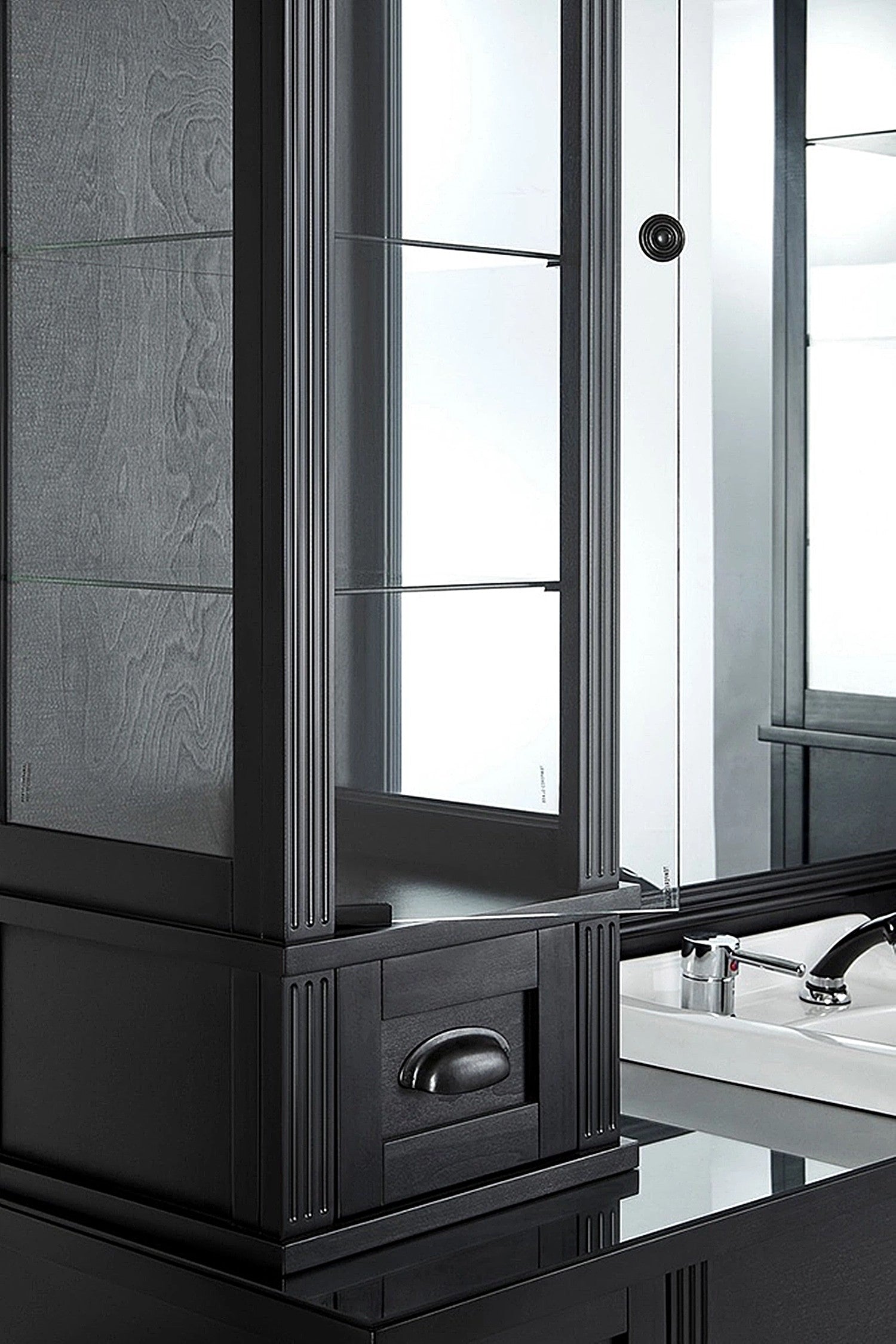 Tocador espejo barbero William