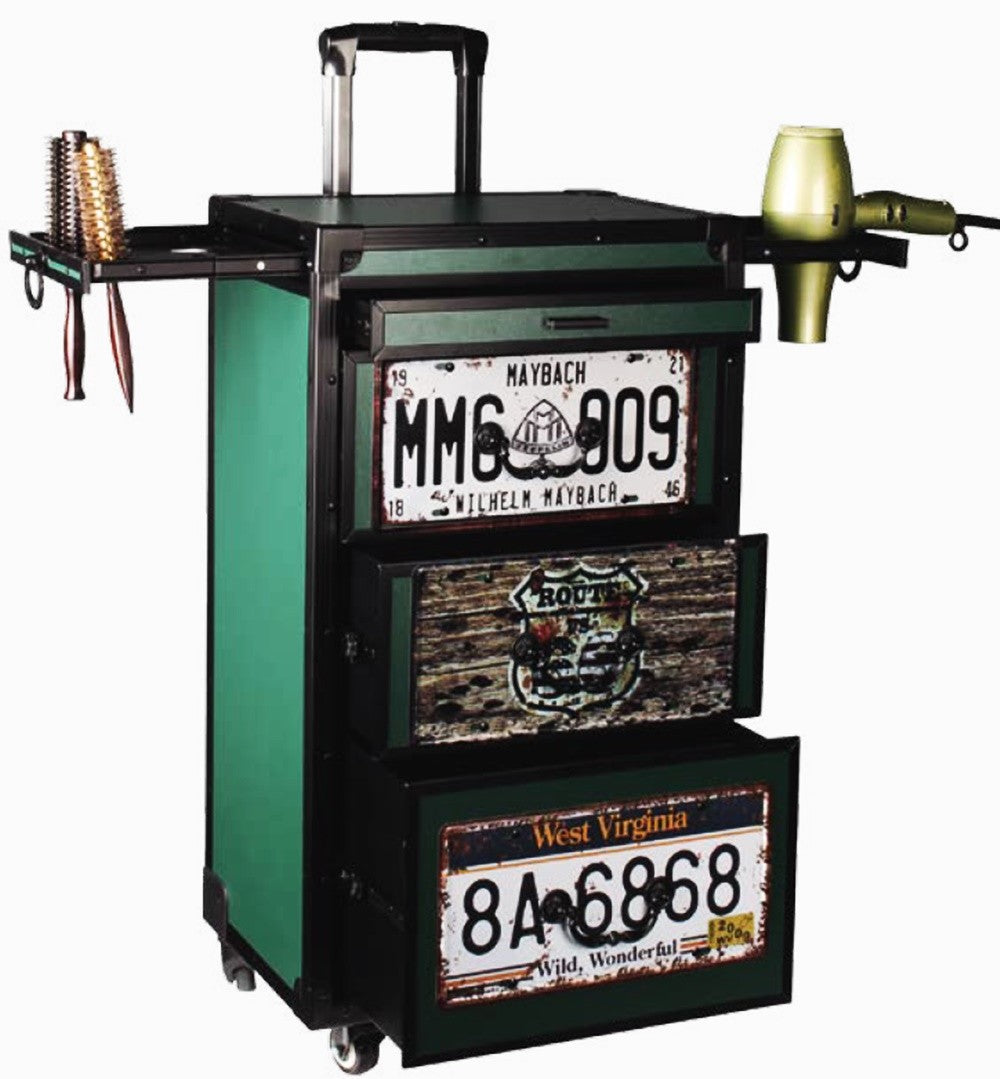Carrito maletín con ruedas Barbero