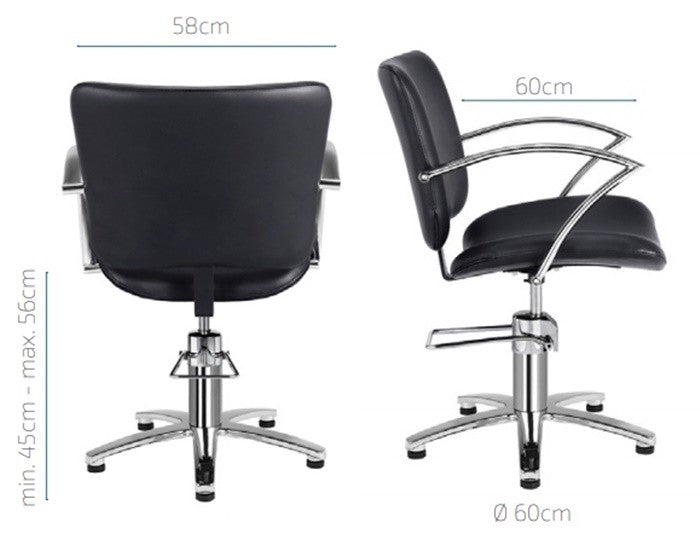 Sillón tocador peluquería Freya