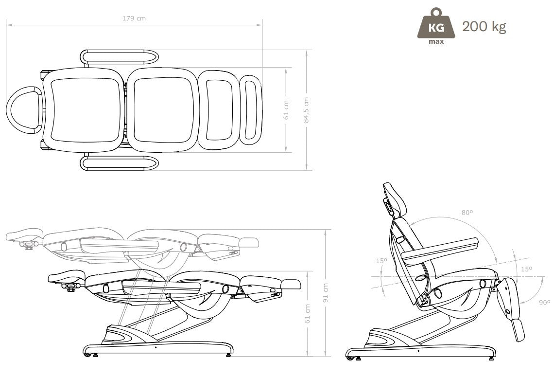 Camilla Girta 4 motores.