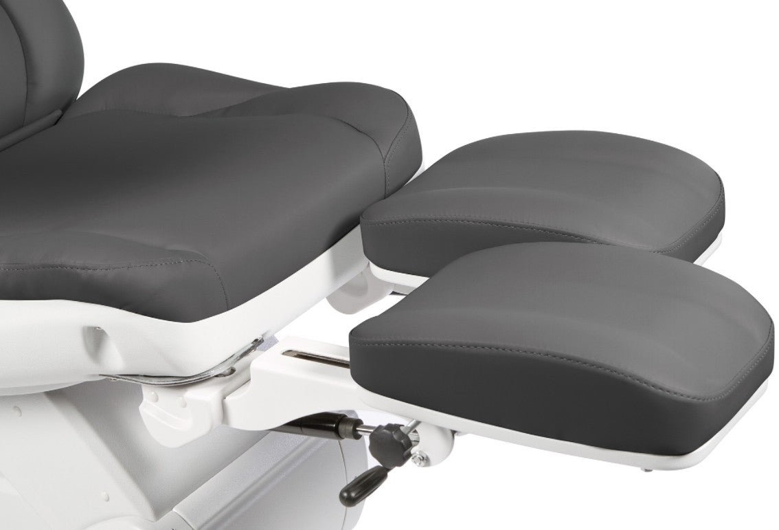 Sillón podologia eléctrico Sadira negro 3 motores