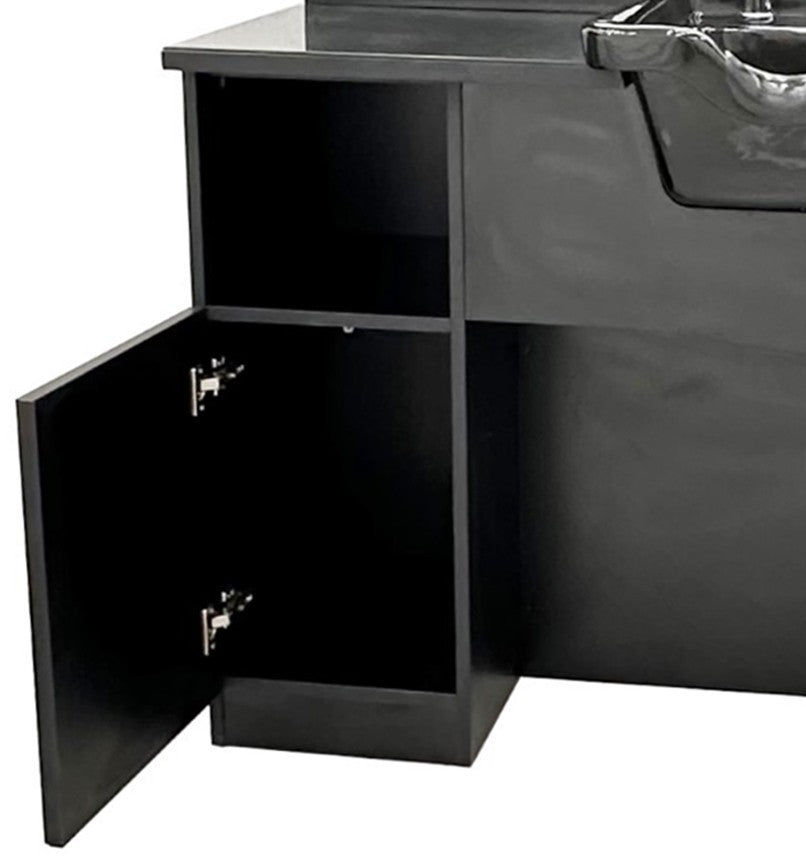 Lava cabezas barbero con espejo Bansa