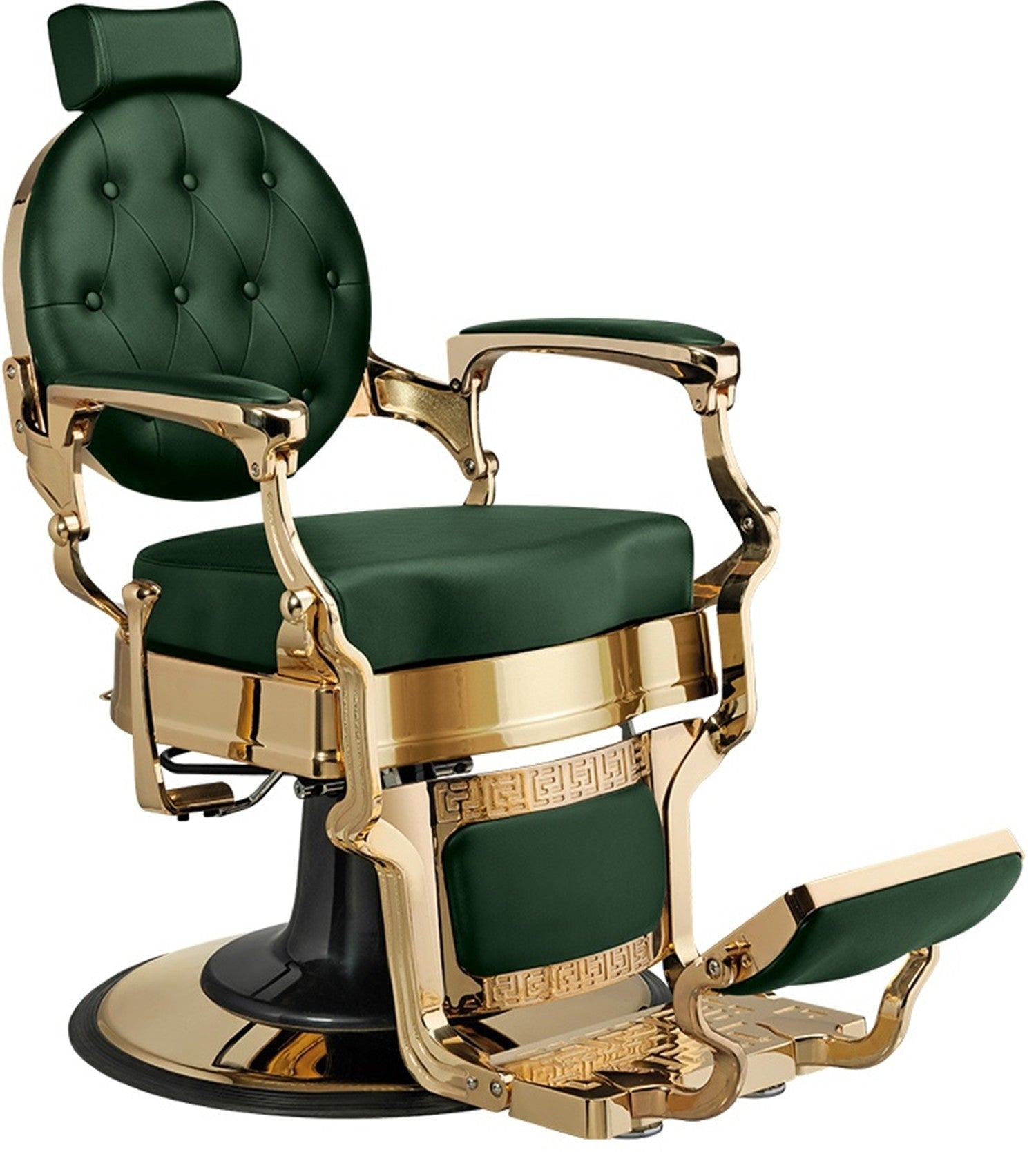 Sillón Barbero Buzz Gold Verde