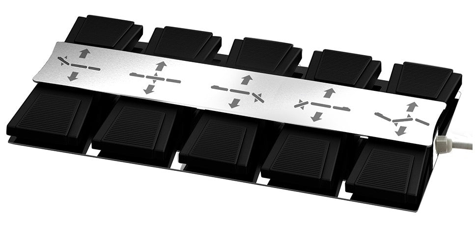 Pedal control camilla 5 motores