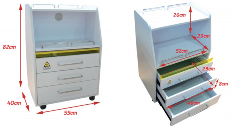 Carrito auxiliar Estética Spin