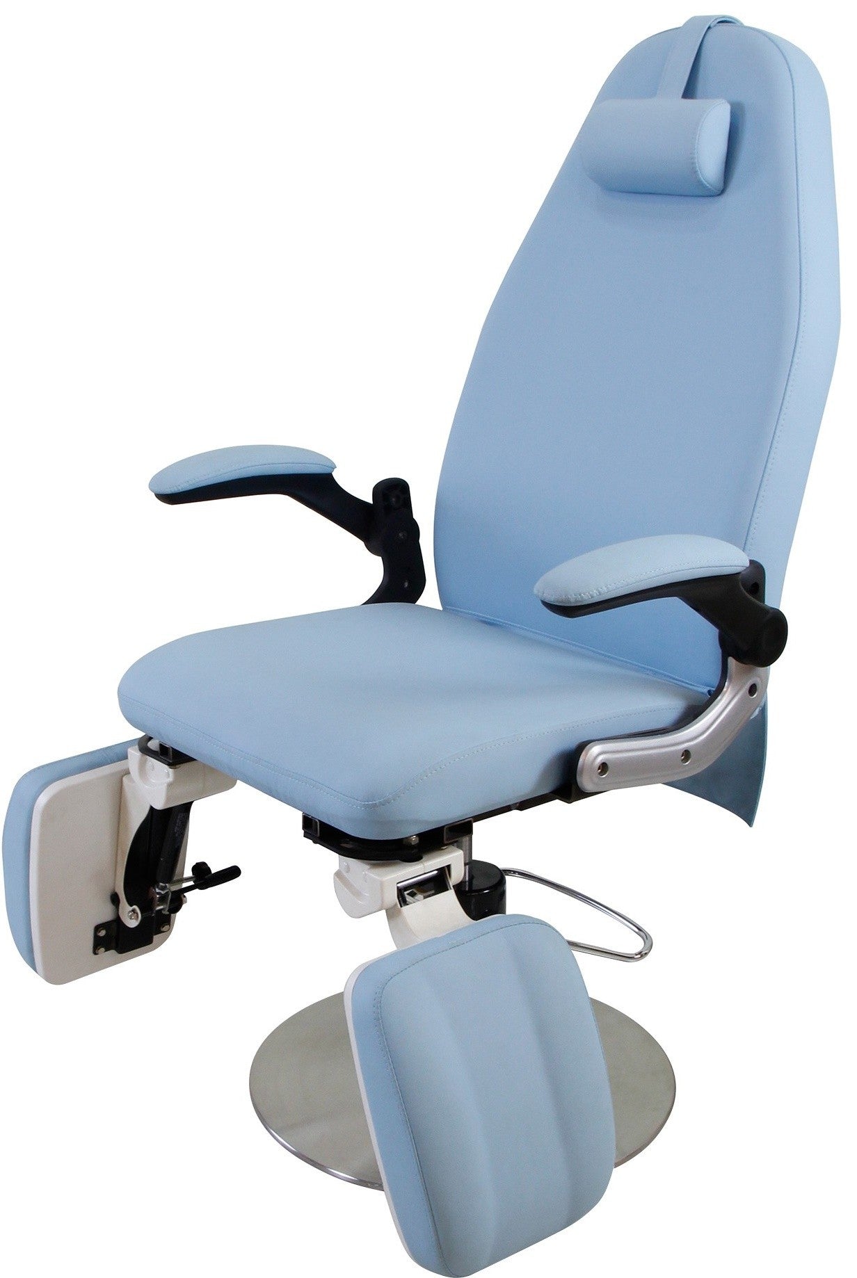 Sillón Alcor de pedicuras Hidraulico Azul