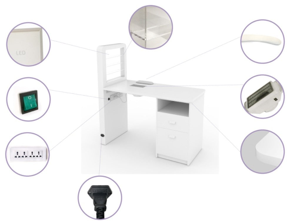 Mesa de manicuras Marea