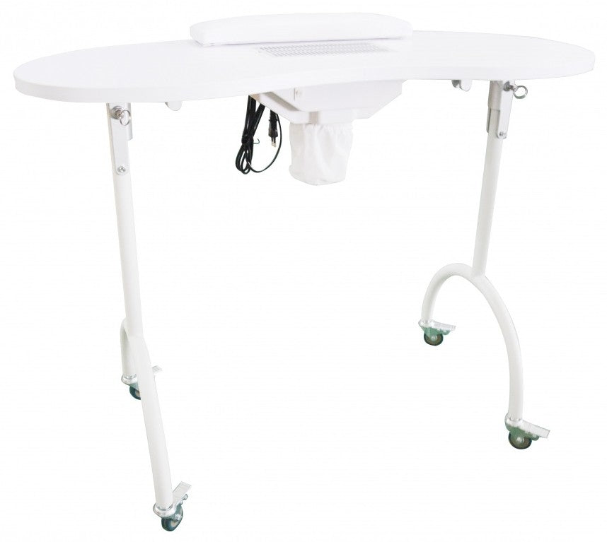 Mesa de manicura Palmar Plegable aspirador