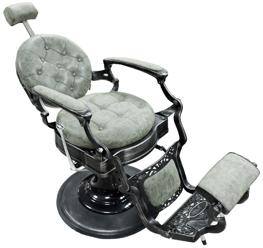 Sillón barbero Olimpo verde