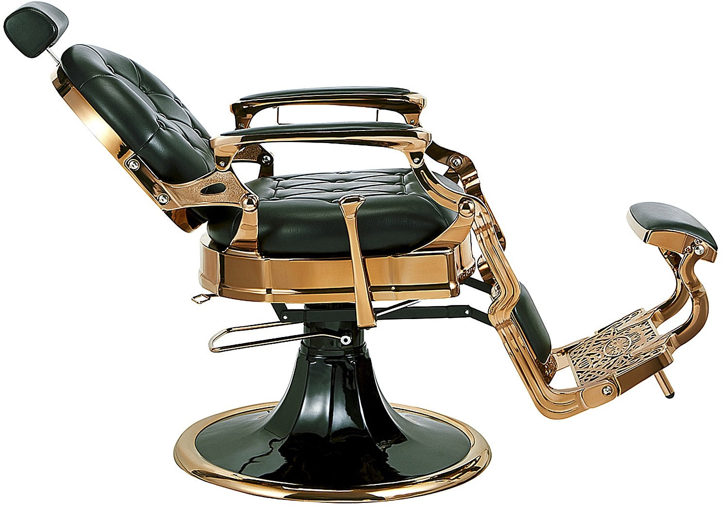 Sillón Barbero Kirk Verde Gold