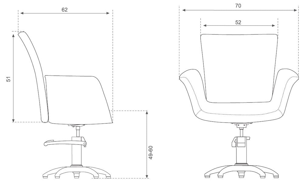 Sillón de Peluquería Alba