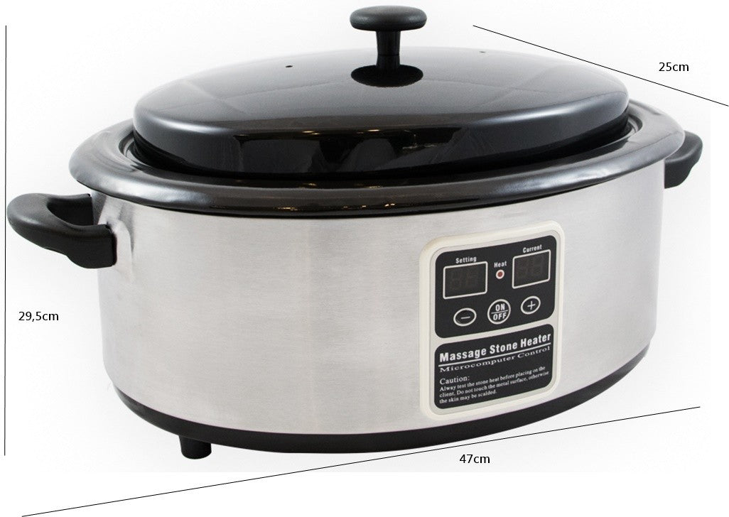 Calienta Piedras de Basalto Spa 6l