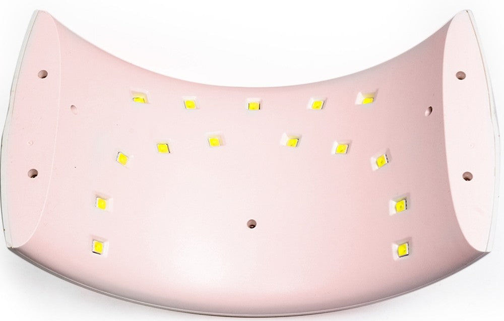 Lampara de leds para gel de uñas 24W