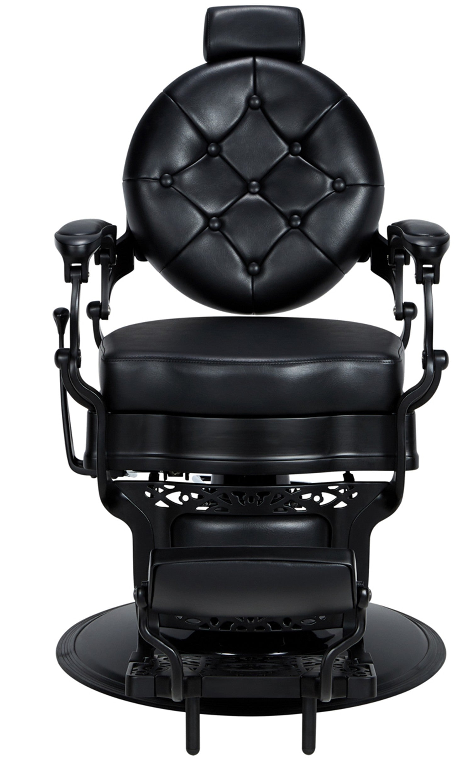 Sillón de barbería Check negro