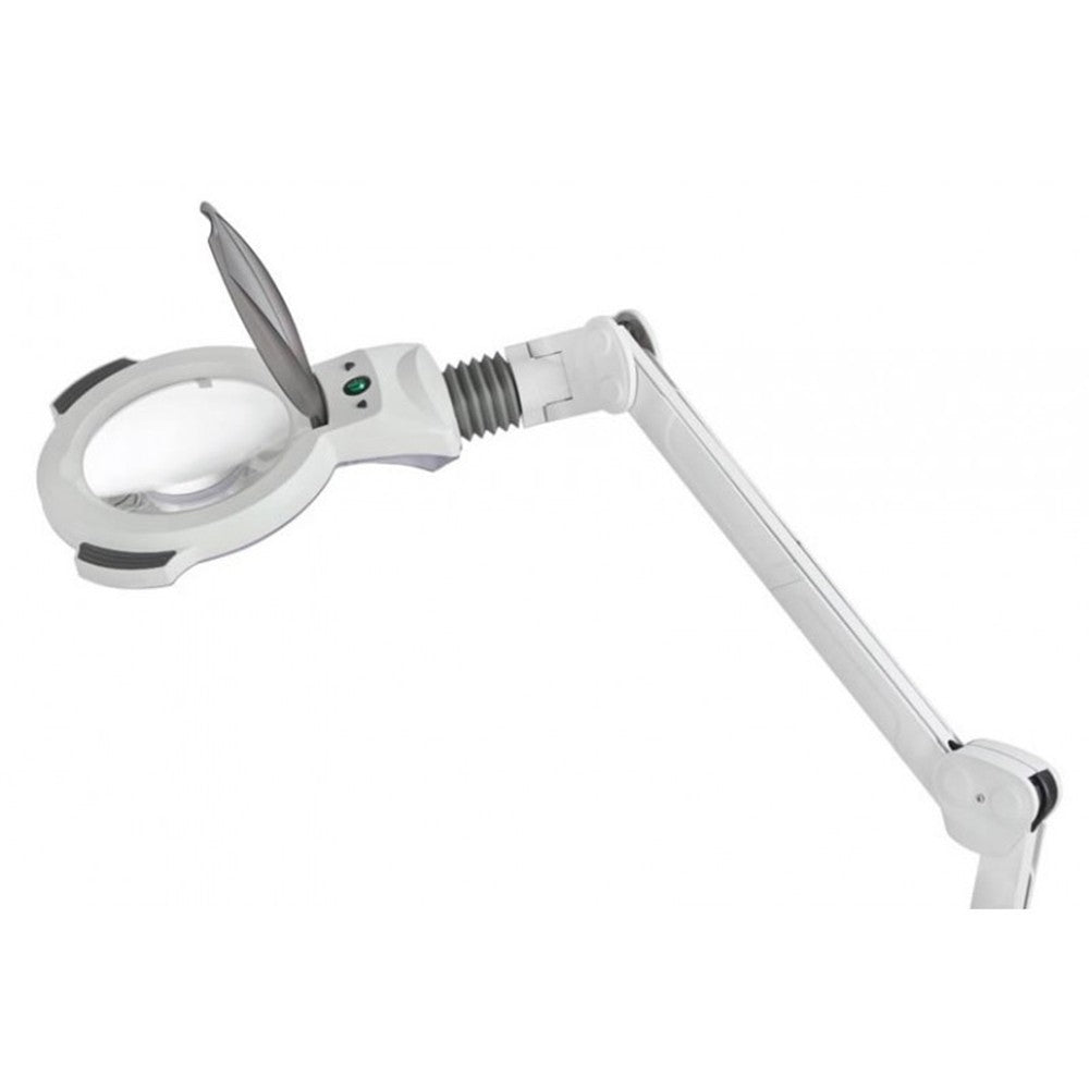 Lupa estetica Leds 5 dioctrias pinza