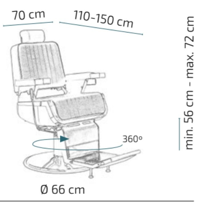 Sillón de Barbero BART