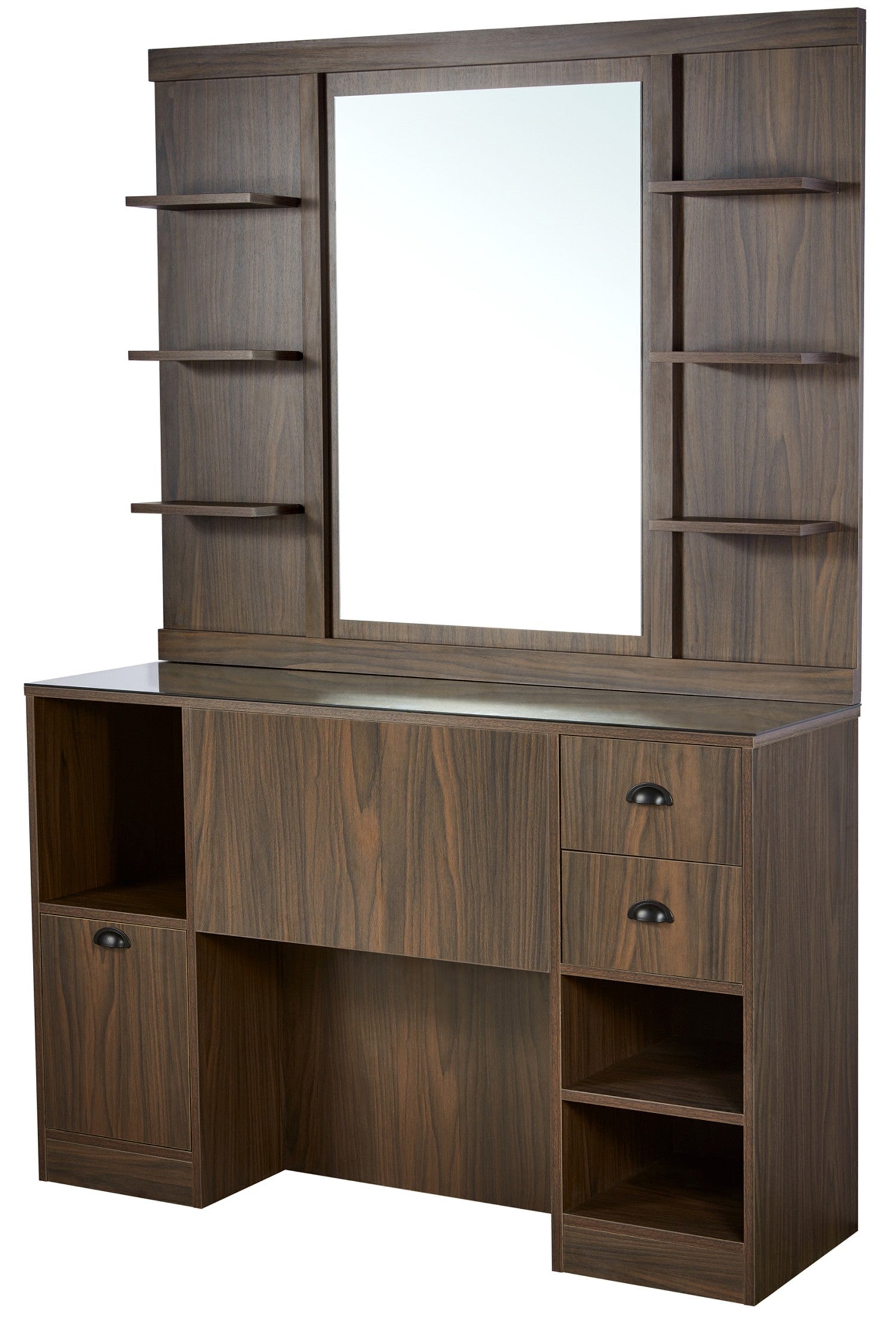 Tocador Barber OKE oscuro