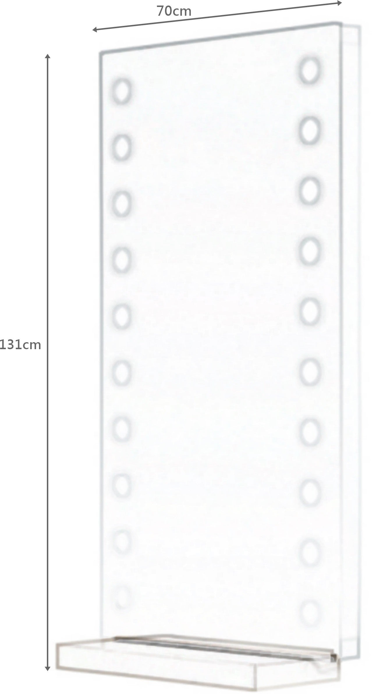 Tocador espejo para maquillaje profesional