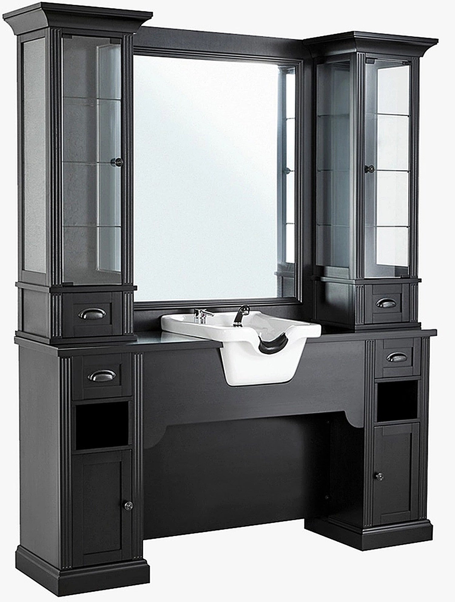 Tocador espejo barbero William